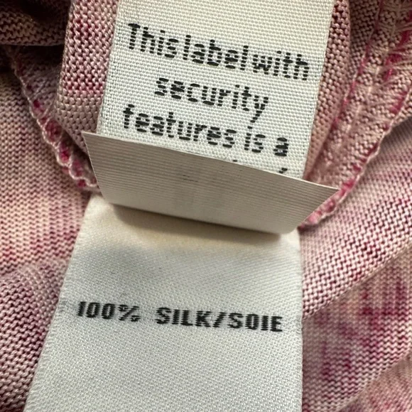 Diane von Furstenberg Zoe Dress Silk Jersey Short Sleeves Fuchsia Stretch Size 6 - Picture 11 of 11